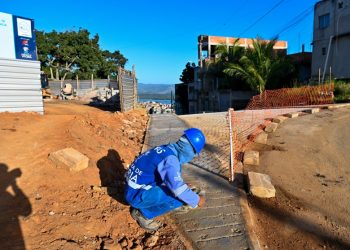 Vitória: Poligonal 10 tem obras de drenagem e pavimentação em estágio adiantado