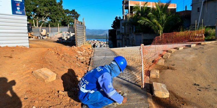 Vitória: Poligonal 10 tem obras de drenagem e pavimentação em estágio adiantado