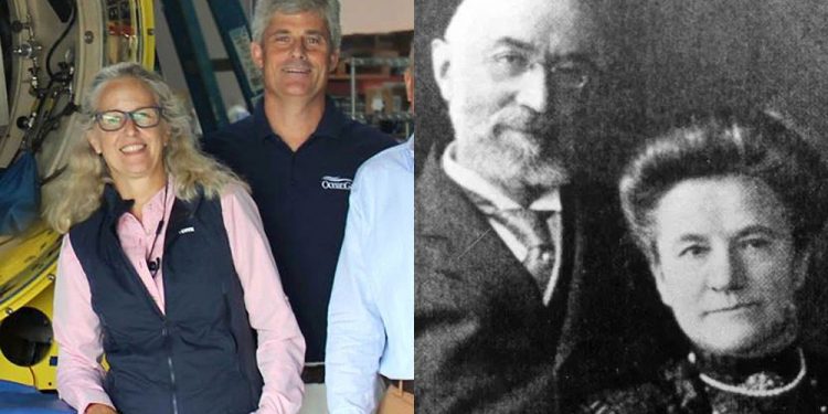 Mundo: Mulher do piloto do submersível desaparecido é descendente de casal falecido no naufrágio do Titanic