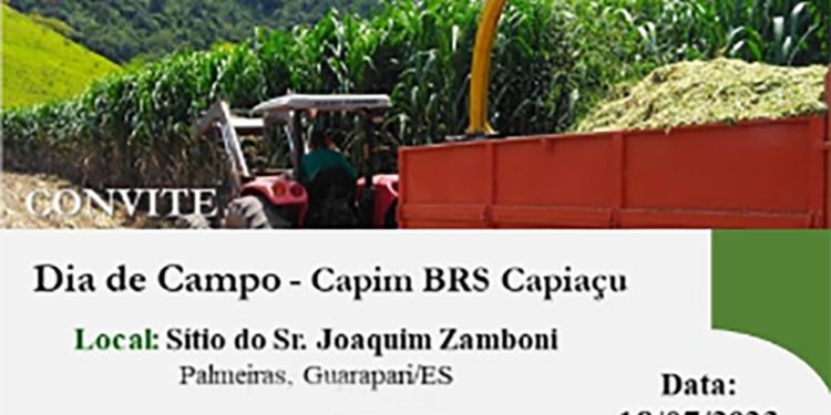 Guarapari: Prefeitura realiza “Dia de Campo” com palestra sobre silagem de Capim Capiaçu