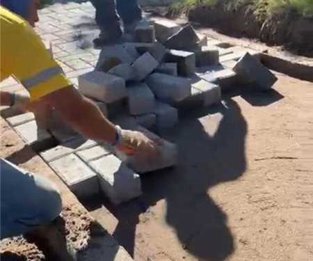 Itapemirim: Orla de Itaipava ganha novo calçamento