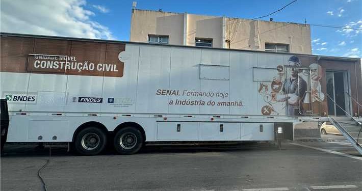 Itapemirim: Carreta do Senai traz curso gratuito de capacitação