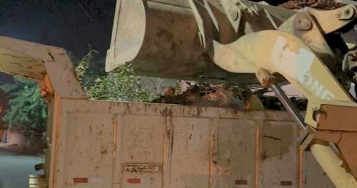 Itapemirim: Recolhimento de entulho intensificado vai até às 22h