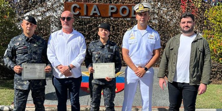 Marataízes: GCM conclui formação em curso da Marinha do Brasil