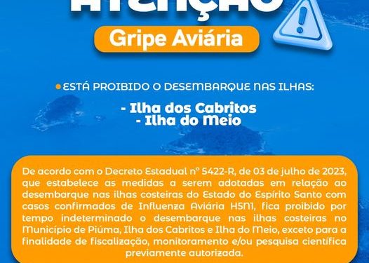 Piúma: Prefeitura proíbe desembarque na Ilha dos Cabritos e na Ilha do Meio