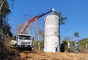 Itapemirim: SAAE instala novo reservatório em Luanda