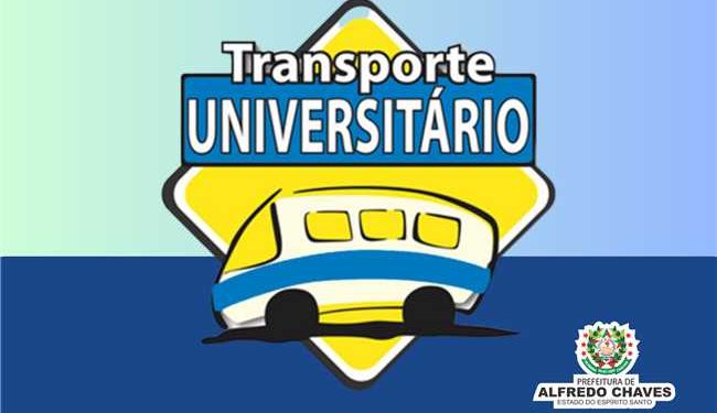 Alfredo Chaves: Comunicado aos universitários que utilizam ônibus municipal