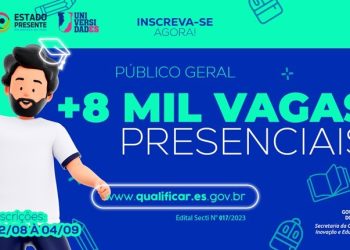 Estado: Qualificar ES oferta mais de 8 mil vagas presenciais para o público em geral