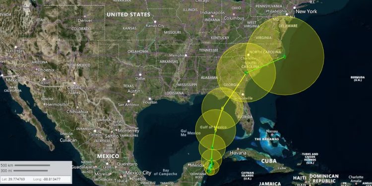 Clima: Tempestade tropical Idalia deve atingir a Flórida como um furacão