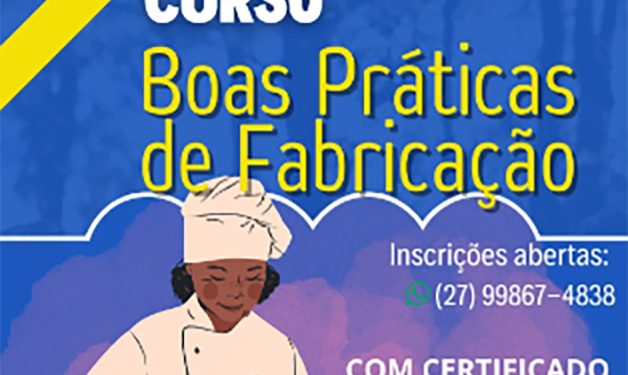 Guarapari: Prefeitura abre inscrições para curso de Boas Práticas de Fabricação