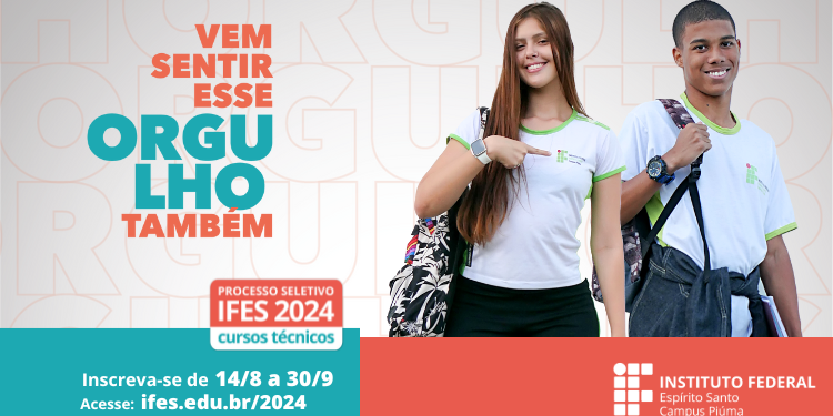 Piúma: Ifes abre processos seletivos para cursos técnicos de 2024