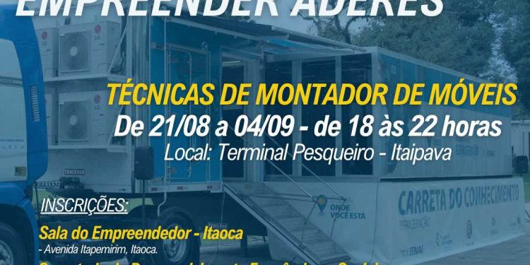Itapemirim: Prefeitura abre inscrições para curso de técnicas de montador de móveis