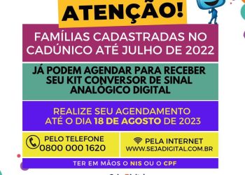 Itapemirim: Prefeitura alerta para o prazo da solicitação do kit de TV digital