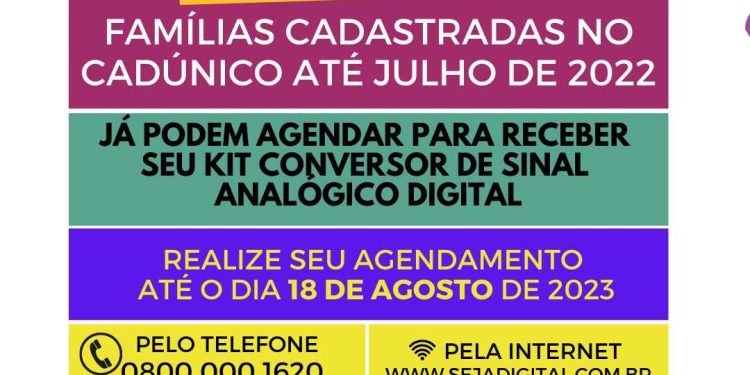 Itapemirim: Prefeitura alerta para o prazo da solicitação do kit de TV digital