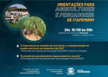 Itapemirim: Prefeitura promove evento para agricultores e pescadores