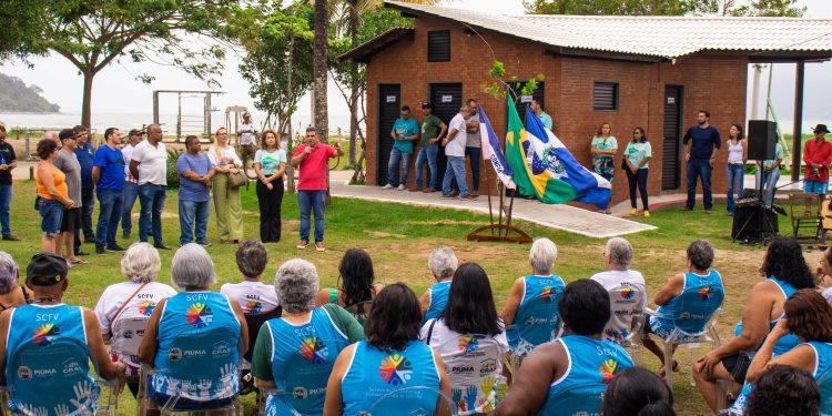 Piúma: Prefeito inaugura reforma do Ponto de Apoio turístico da Ilha do Gambá