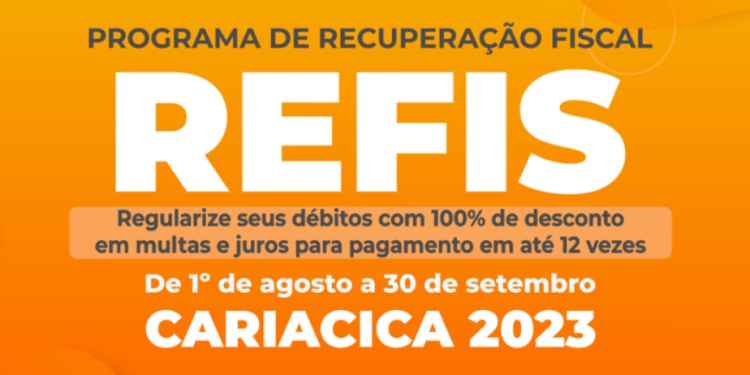 Cariacica: Prazo para aderir ao Refis vai até 30 de setembro