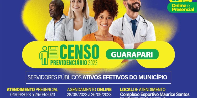 Guarapari: IPG inicia Censo Previdenciário de 2023