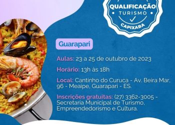 Guarapari: Prefeitura abre inscrições para o curso Cozinha Mediterrânea