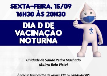 Guarapari: Saúde realizará Dia D de Multivacinação Noturna