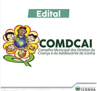 Iconha: Prefeitura anuncia Processo Eleitoral do COMDCAI