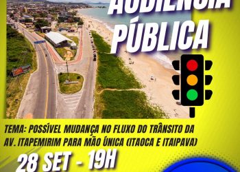 Itapemirim: Prefeitura convida para audiência pública sobre o trânsito em Itaipava e Itaoca
