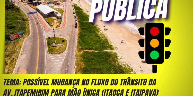 Itapemirim: Prefeitura convida para audiência pública sobre o trânsito em Itaipava e Itaoca