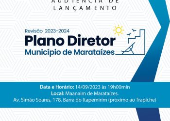 Marataízes: Prefeitura convida para a Audiência de revisão do Plano Diretor Municipal