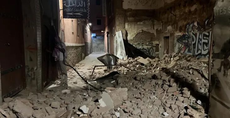 Medo: Tremor secundário de magnitude 3,9 atinge Marrocos durante operações de resgate