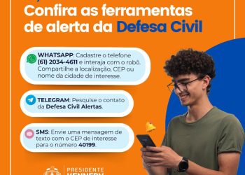 Kennedy: Defesa Civil municipal tem aplicativo de alerta