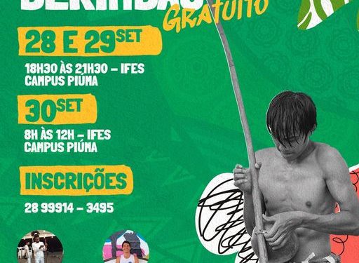 Piúma: Prefeitura oferece curso gratuito de berimbau