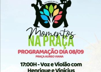 Rio Novo: Hoje é dia de ‘Momentos na Praça’