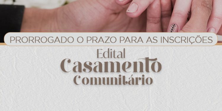 Piúma: Prorrogado o prazo para as inscrições da 2ª edição do Casamento Comunitário