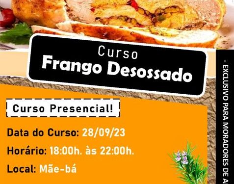 Anchieta: Curso ensina como ganhar dinheiro com frango desossado