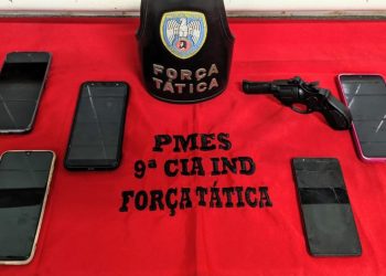 Polícia: Cinco suspeitos de assalto são detidos pela PM