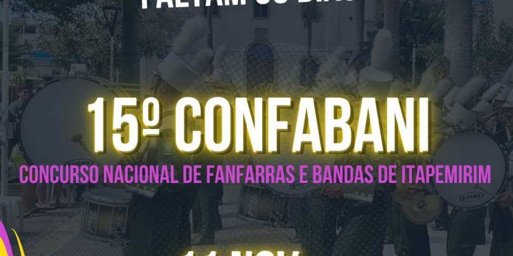 Itapemirim: Contagem regressiva para o 15° CONFABANI