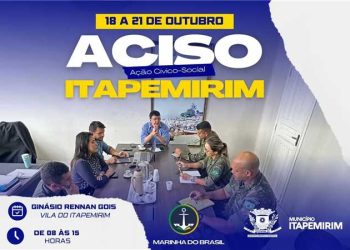 Itapemirim: Município recebe ação cívico-militar da Marinha do Brasil