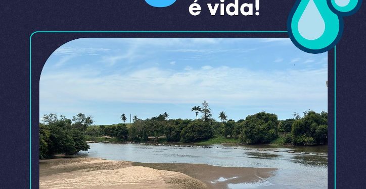 Itapemirim: Prefeitura alerta para o baixo nível do Rio Itapemirim
