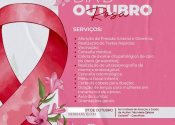 Marataízes: Saúde promove Dia D do outubro Rosa
