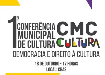 Rio Novo: Prefeitura realiza 1° Conferência Municipal de Cultura