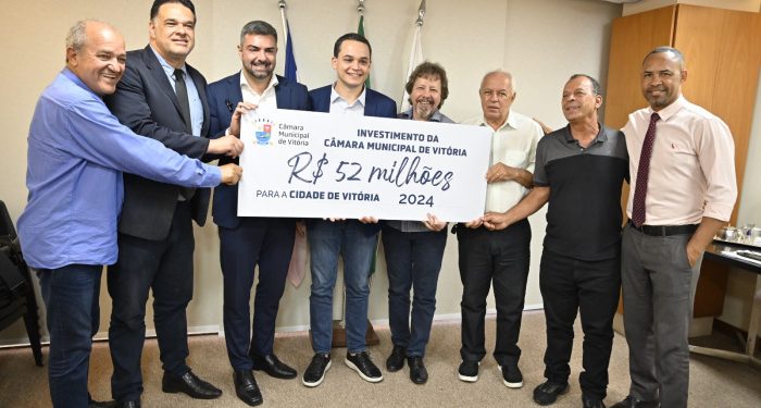 Vitória: Capital recebe valor recorde de R$ 52 milhões para investimentos no município