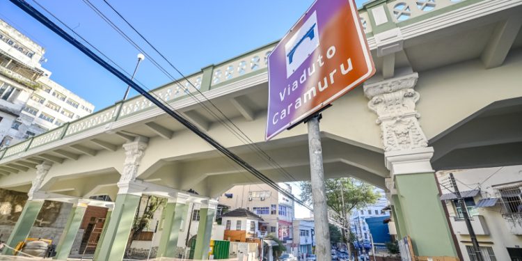 Vitória: Entrega da restauração do Viaduto Caramuru é regada a emoção e gratidão