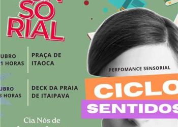 Itapemirim: Cia de teatro promove performance sensorial no feriado