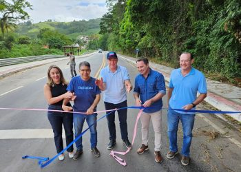 Espírito Santo: Governador autoriza obras e inaugura pavimentação de rodovia em Iconha
