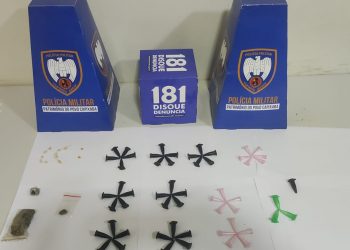 Guarapari: Drogas apreendidas e indivíduo detido com mandado de prisão