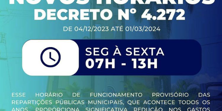 Iconha: Prefeitura comunica novos horários de funcionamento