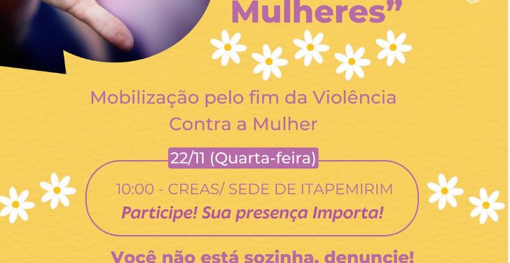 Itapemirim: Direitos das Mulheres é tema de roda de conversa no CREAS