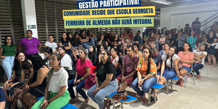 Itapemirim: Comunidade decide que escola Georgeta Ferreira de Almeida não será integral