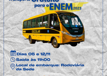 Kennedy: Prefeitura oferece transporte gratuito para prova do Enem