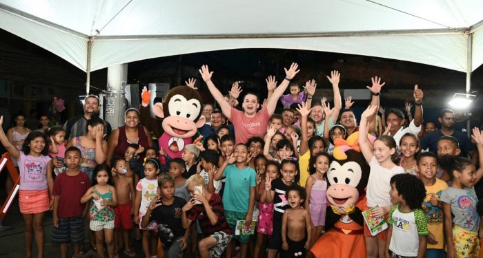Vitória: Muita alegria na entrega do Parque Kids em Nova Palestina